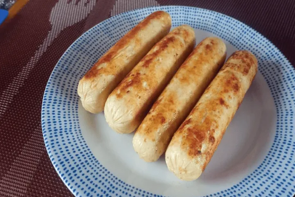 Receta de salchichas de pollo caseras