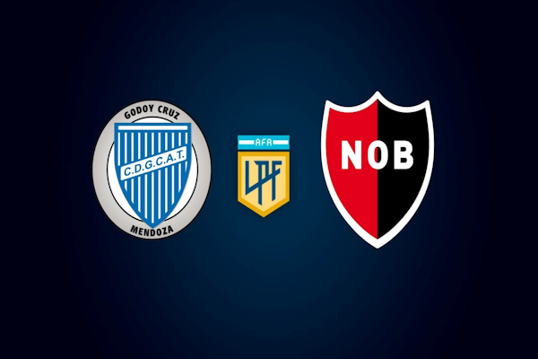 Godoy Cruz vs. Newell ´s, por Liga Profesional