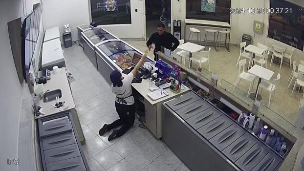 Detuvieron al ladrón de la heladería de General Paz y Huergo 