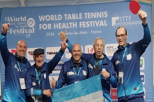 Mundial de tenis de mesa: participó un santafesino con Párkinson