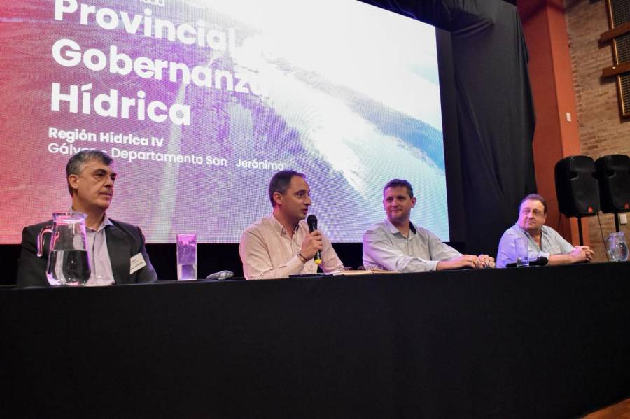 Tercer encuentro regional para construir el nuevo Plan Hídrico Provincial
