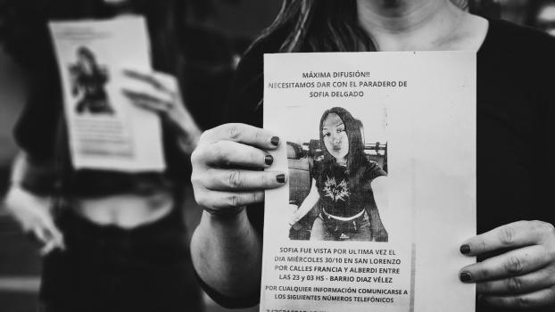 Encontraron el cuerpo de Sofía Delgado en un camino rural de Ricardone