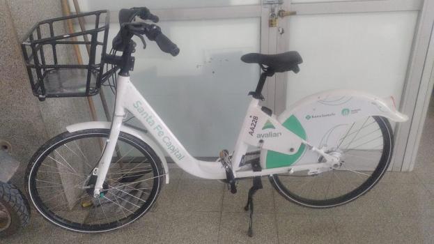 Hallaron una bicicleta municipal en Villa del Parque