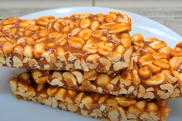 Receta de turrón de maní
