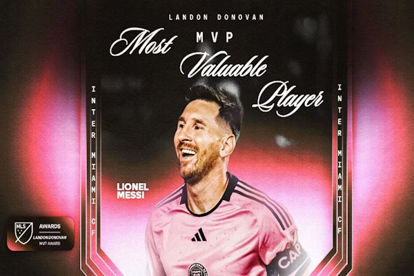 Messi es el MVP de la temporada 2024 de la MLS
