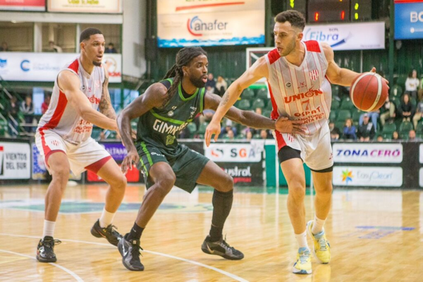 LNB: Unión sufrió la eficacia de Gimnasia (CR) y perdió
