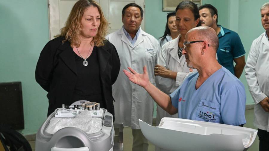 “El equipamiento para trasplante es un reconocimiento a la calidad de la salud pública santafesina”