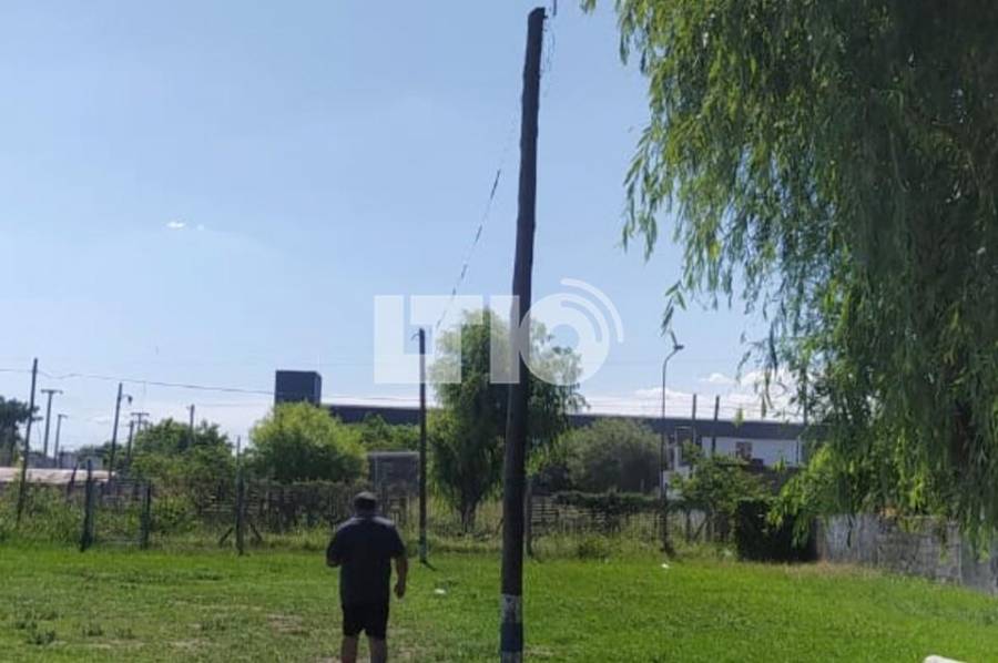 Le robaron las luces a un club de barrio y lo dejaron sin despedida de año