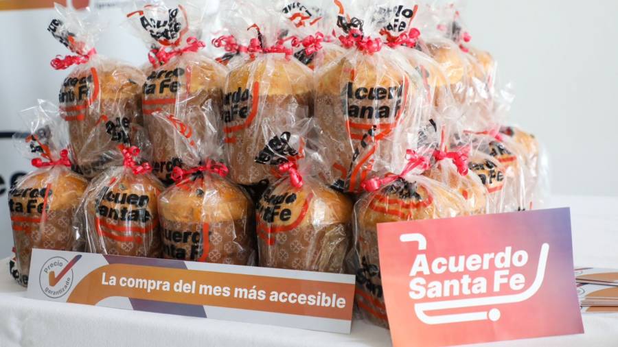 Se presentó el pan dulce artesanal que se vende a precio diferencial