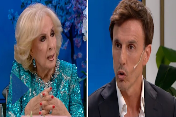 Recrearon la pelea entre Mirtha Legrand y García Moritán con IA