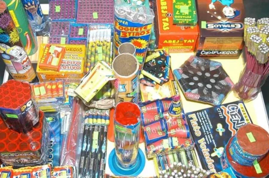 Se realizaron más de 30 operativos para incautar pirotecnia