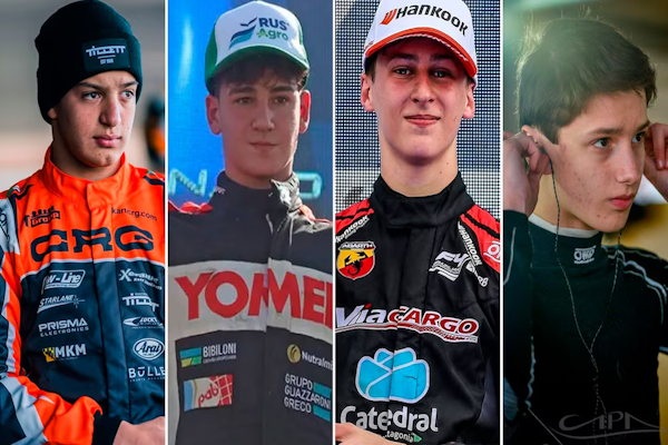 F1: las promesas de pilotos argentinos que se perfilan para llegar