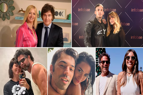 2024: los 10 romances que más dieron que hablar