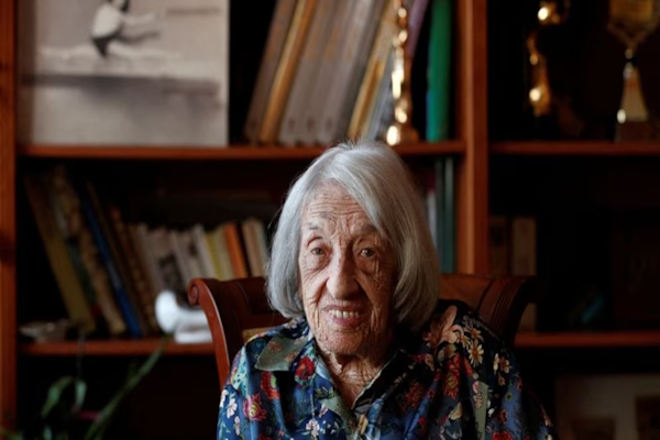 A los 103 años murió la campeona olímpica más longeva