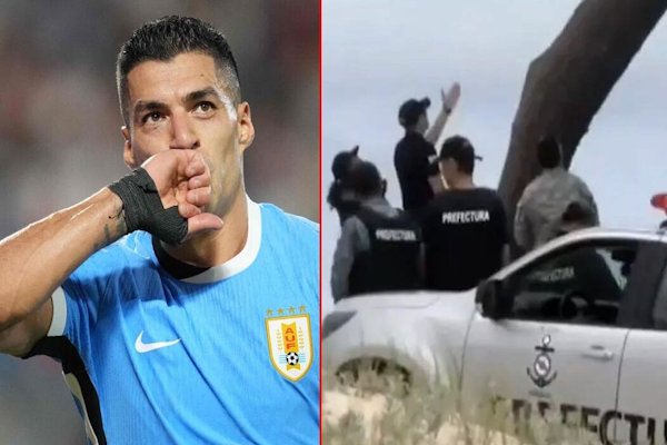 Luis Suárez fue clave en el rescate un hombre