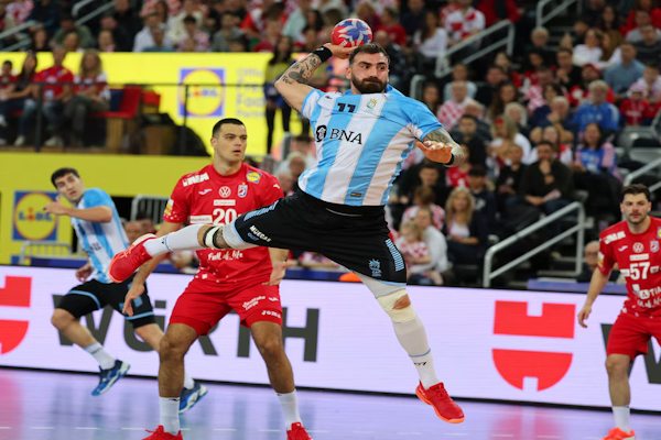 Mundial de handball: Los Gladiadores sufrieron su segunda derrota