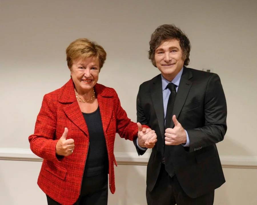 Georgieva dijo que la reunión con Milei fue