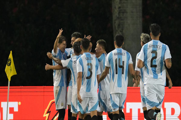 Sudamericano Sub 20: Goleada histórica de Argentina a Brasil