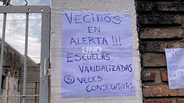 Reclamo de vecinos y preocupación por robos violentos y vandalismo