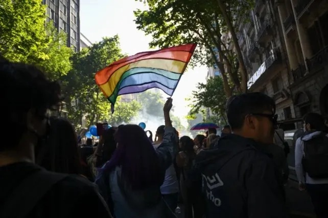 Marcha en defensa de los derechos LGBTIQ+ tras dichos de Milei