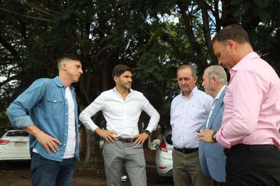 Pullaro anunció la repavimentación de la RP N°5 y la construcción de una rotonda