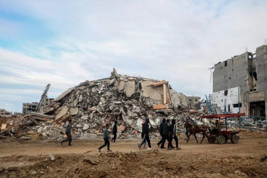Ataque aéreo israelí dejó tres policías muertos en el sur de Gaza