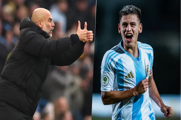 Manchester City y Guardiola definieron el futuro del Diablito Echeverri 