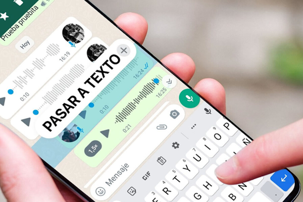 WhatsApp: funciones para transcribir mensajes de voz a texto