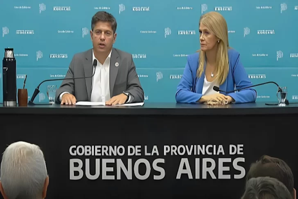 Pedido de intervención federal de Milei: Kicillof lo denuncia penalmente