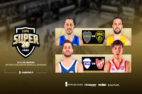 Liga Nacional: Rosario recibirá la Copa Súper 20 2025