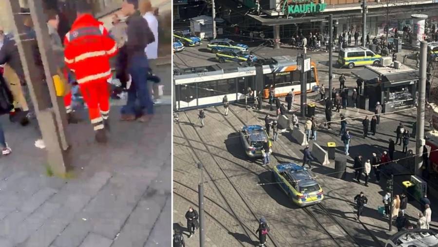 Alemania: un auto embistió a una multitud y una persona murió