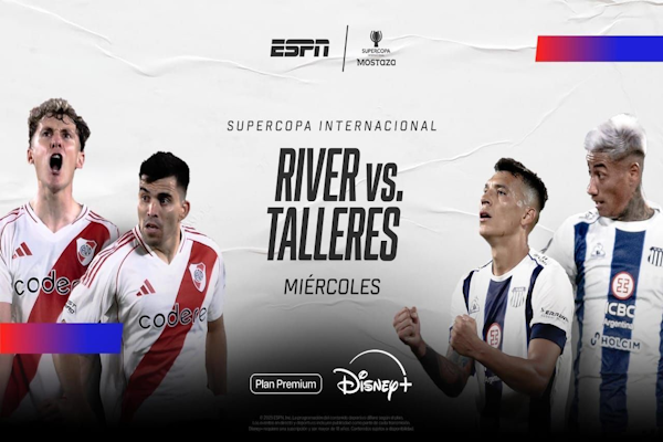River vs Talleres por la Supercopa Internacional: el historial