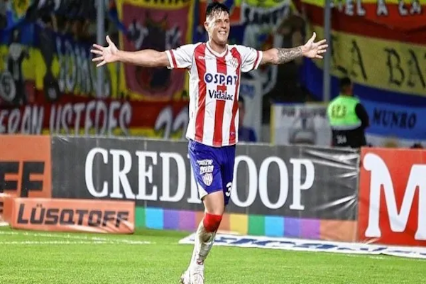 Unión: Estigarribia se sacó la mufa con un gol