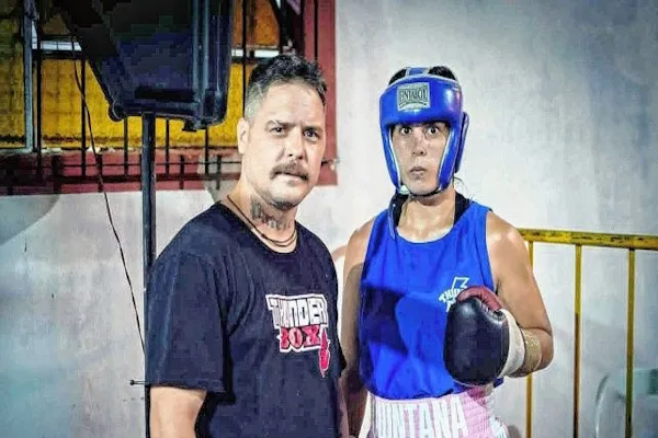 Festival de boxeo en Laguna Paiva