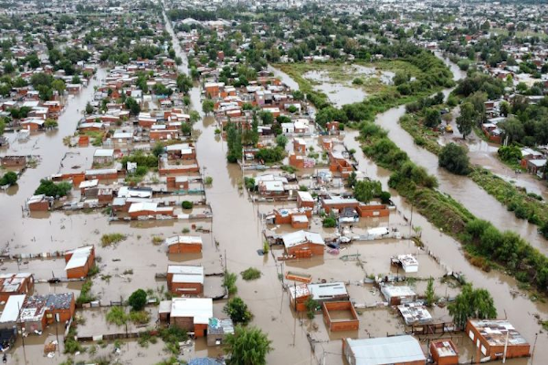 Temporal en Bahía Blanca: Al menos 10 muertos