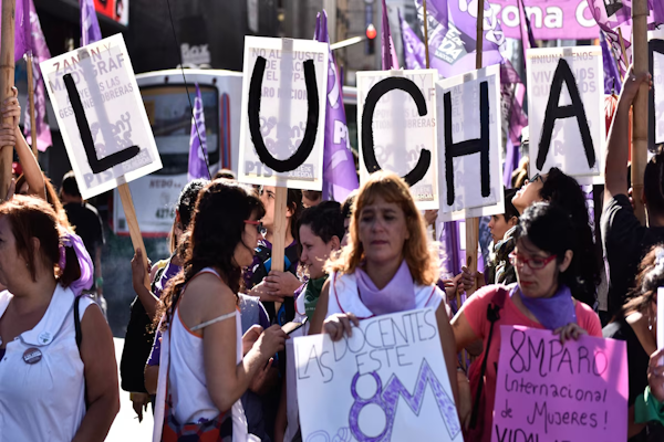 Así será el cronograma de marchas por el Día de la Mujer