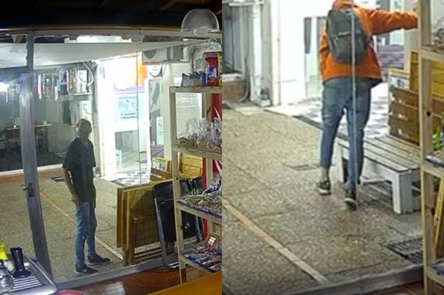 Entró a robar a tres locales de una galería de la Peatonal