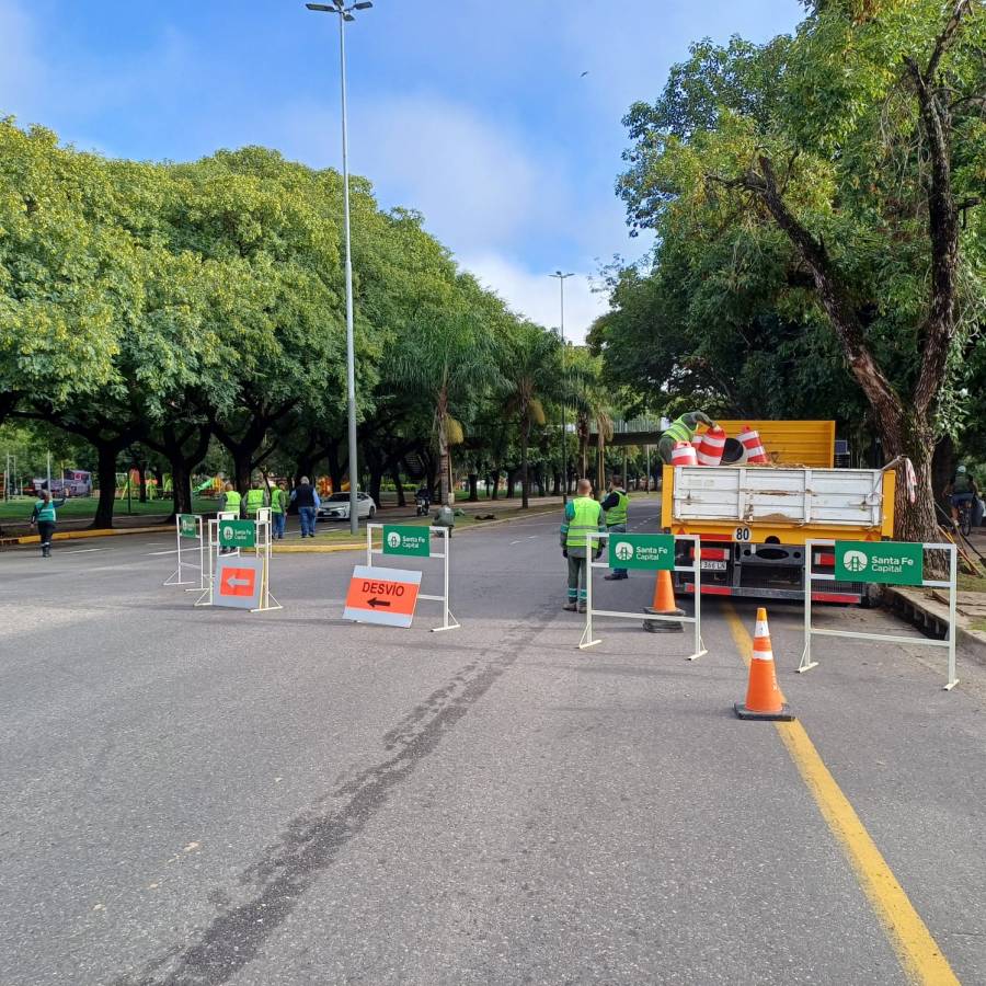 Inició la construcción de los manda-peatones para evitar picadas 