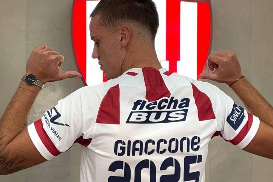 Unión confirmó la firma del primer contrato de Emilio Giaccone