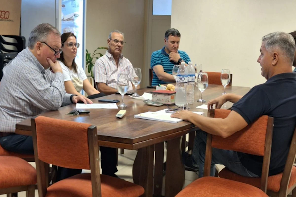 El Senador Michlig visitó el frigorífico F.U.S.A. para evaluar obras 