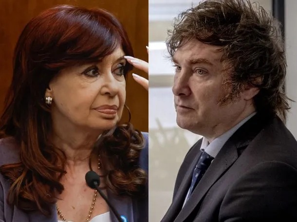 Cristina Kirchner acusa a Milei de 