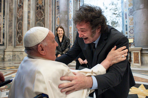 Milei recordó que le pidió perdón al papa Francisco