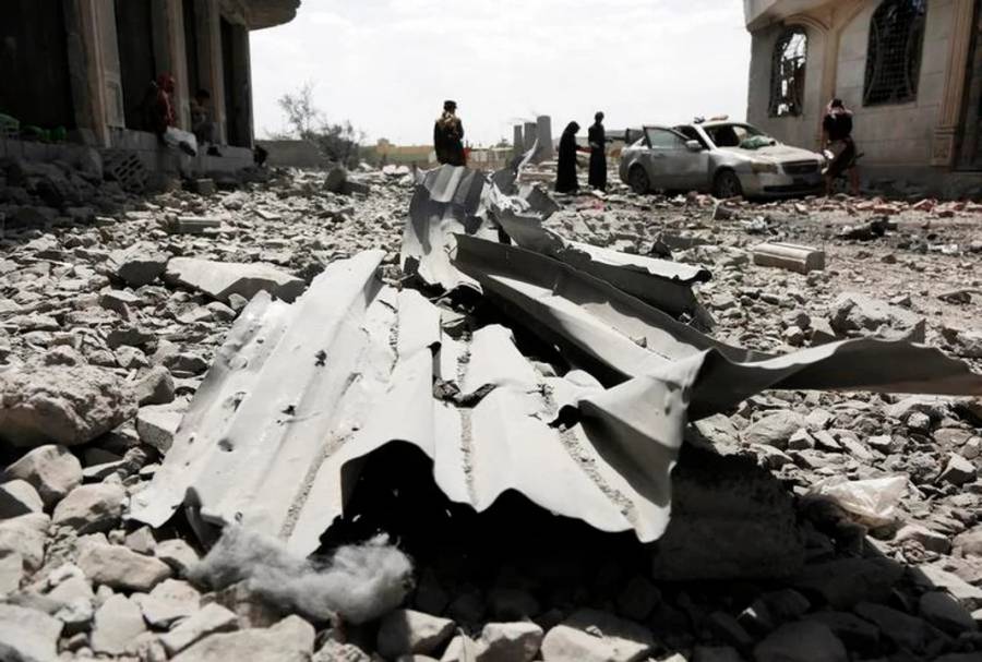 Al menos 14 heridos en ataques aéreos de Estados Unidos sobre la capital de Yemen