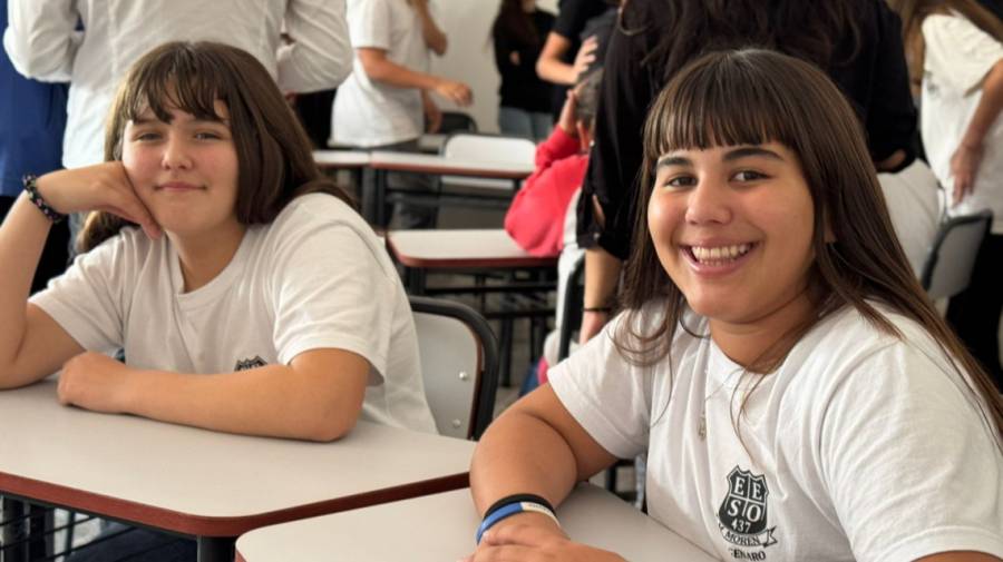Inauguraron una nueva aula en la escuela secundaria Nro 437