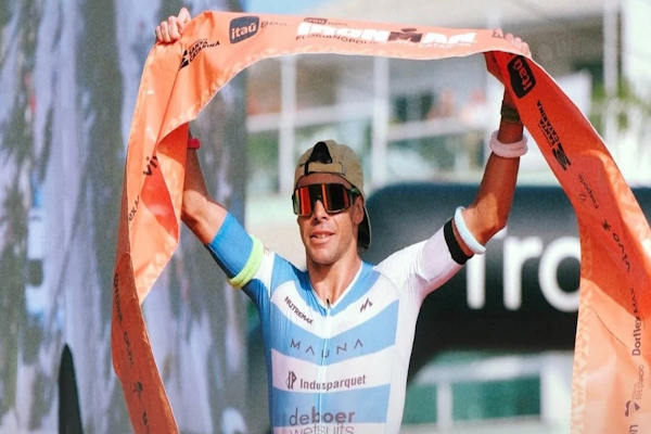 Ironman Brasil 2025: Luciano Taccone nuevo récord y bicampeón