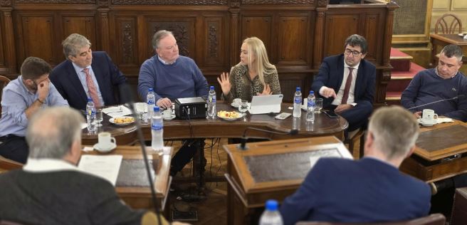 Convencionales reformadores de la UCR se reunieron con funcionarios del MPA