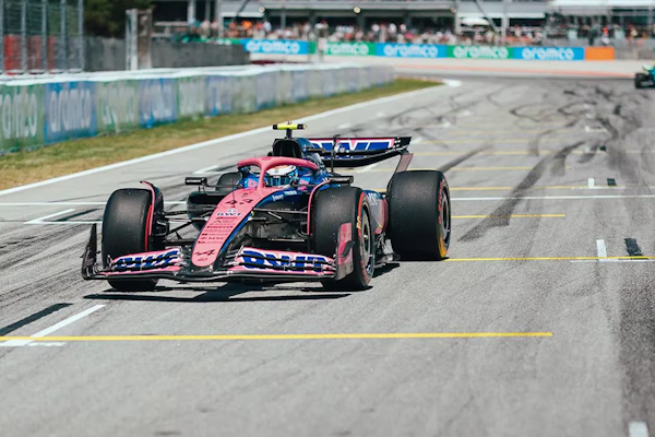 Colapinto en Bs As: la verdad de la exhibición con un Alpine de F1 
