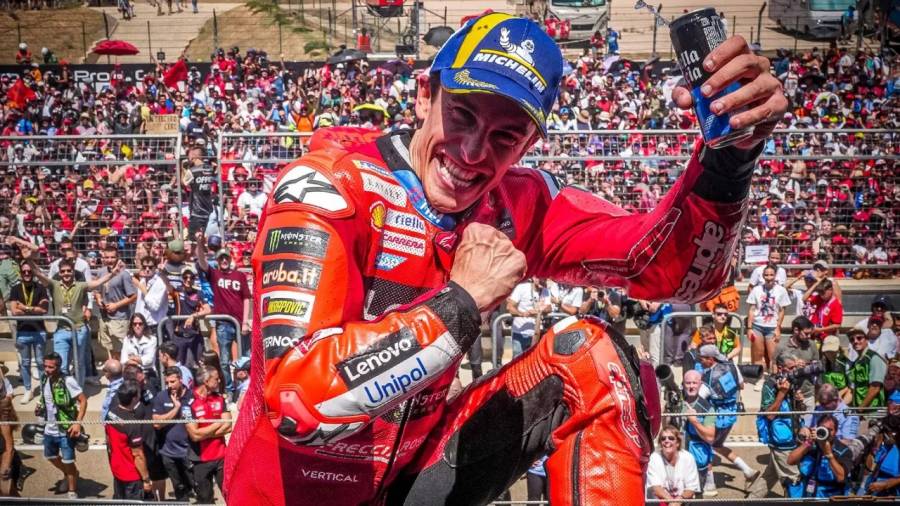 Marc Márquez se impuso con autoridad en el GP de Aragón y amplió su liderazgo en MotoGP