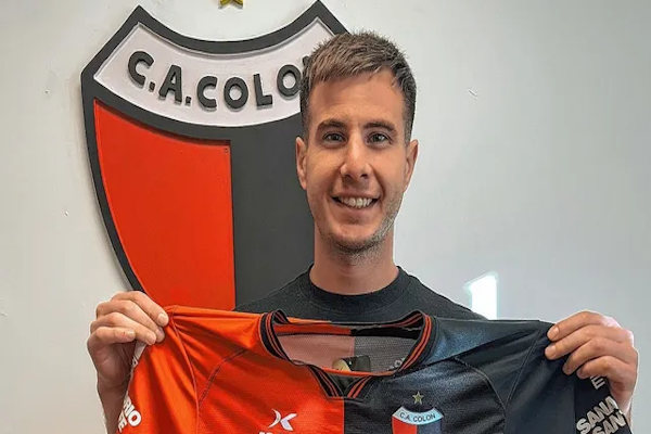 Colón presentó a su segunda incorporación, Facundo Castro