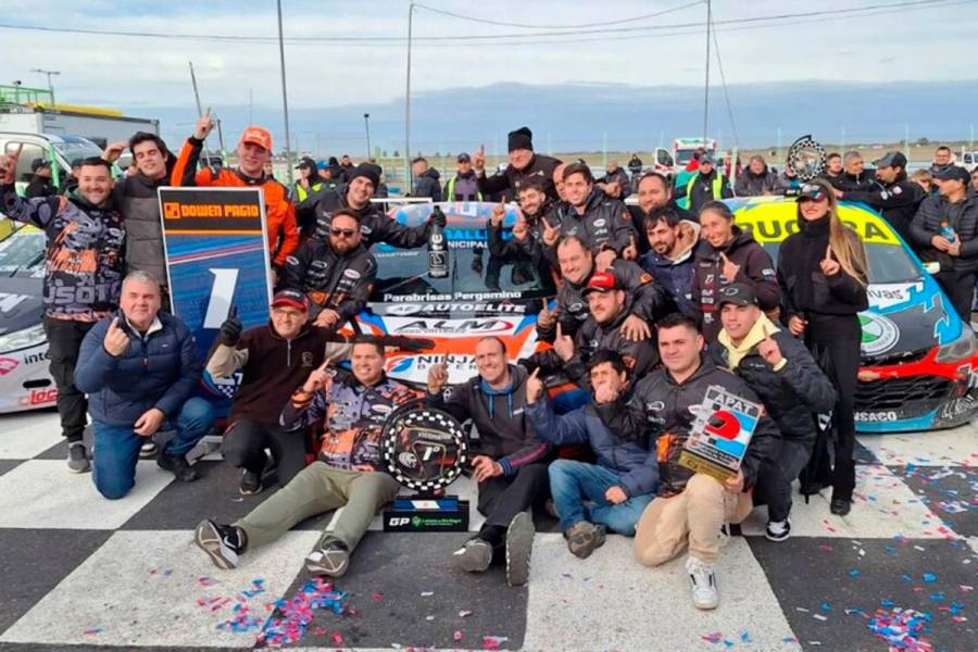 Thiago Martínez consiguió su primer triunfo en la Clase 3 del Turismo Nacional